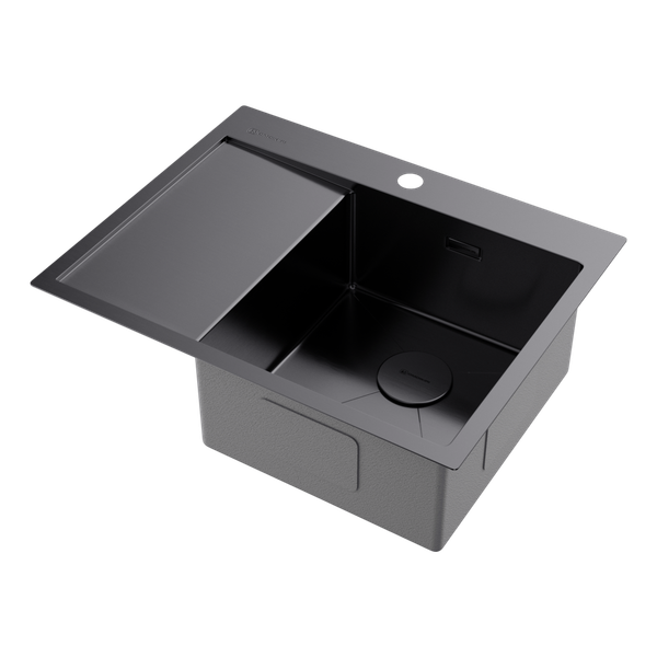  Chậu rửa chén bát stainless steel 1 hố AKSM65R 