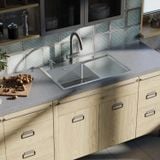  Chậu rửa chén bát stainless steel 1 hố AKSM78L 