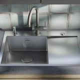  Chậu rửa chén bát stainless steel 1 hố AKSM78L 