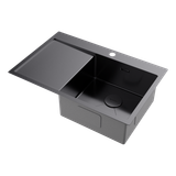  Chậu rửa chén bát stainless steel 1 hố AKSM78R 