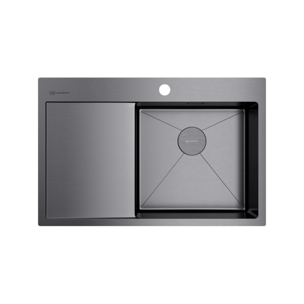  Chậu rửa chén bát stainless steel 1 hố AKSM78R 