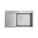  Chậu rửa chén bát stainless steel 1 hố AKSM86R 