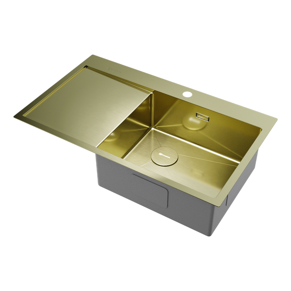  Chậu rửa chén bát stainless steel 1 hố AKSM86R 