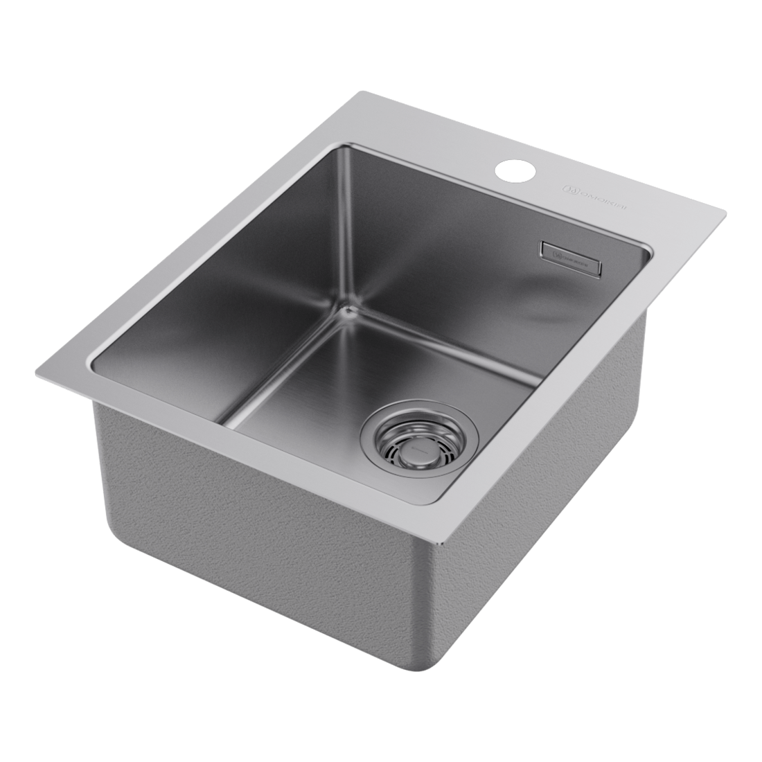  Chậu rửa chén bát stainless steel 1 hố AMDR39 