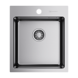  Chậu rửa chén bát stainless steel 1 hố AMDR45 