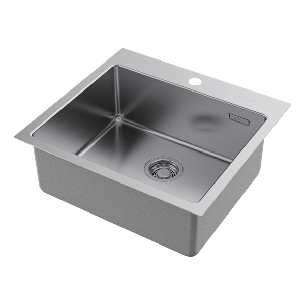  Chậu rửa chén bát stainless steel 1 hố AMDR55 