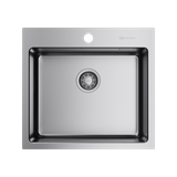  Chậu rửa chén bát stainless steel 1 hố AMDR55 