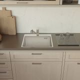  Chậu rửa chén bát stainless steel 1 hố AMDR55 