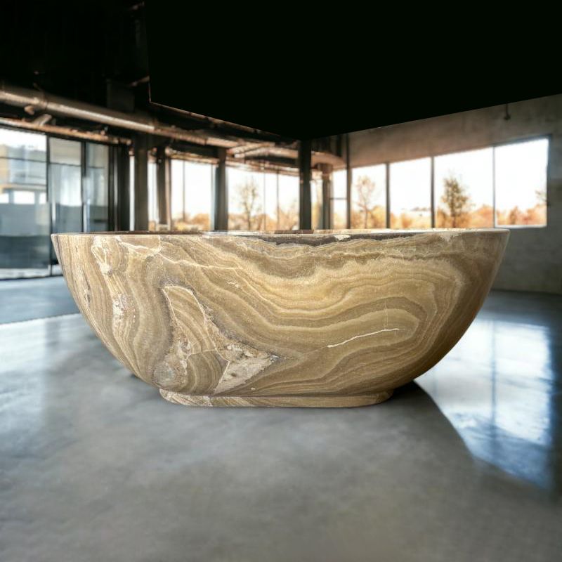  Bồn Tắm Sardegna Đá Onyx Natural - ARREBANY18 
