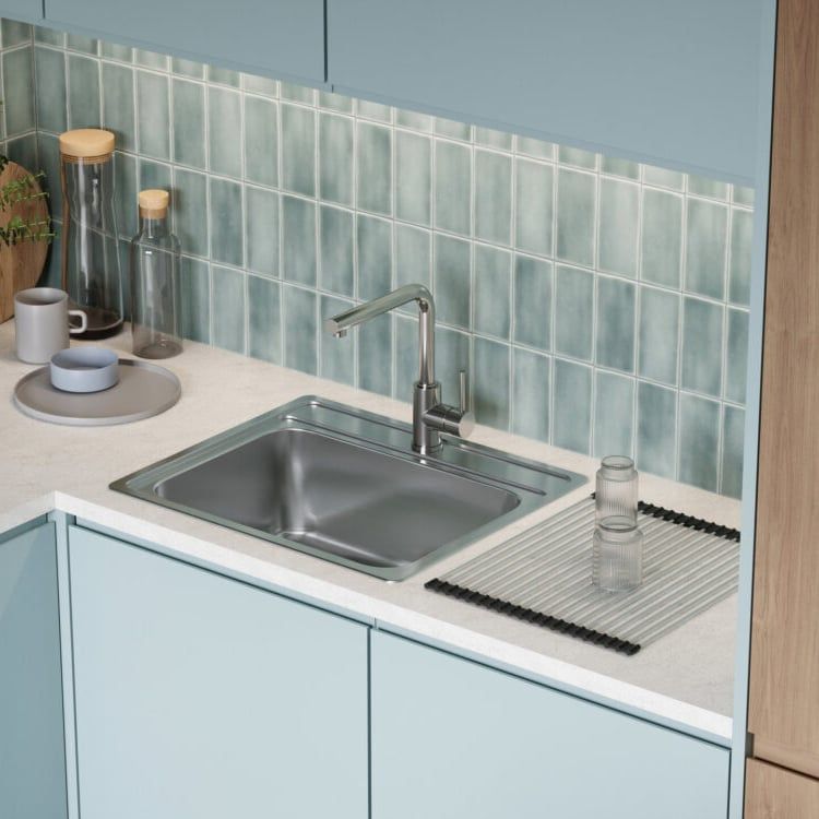  Chậu rửa chén bát stainless steel 1 hố ASH56 