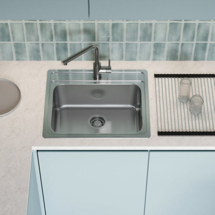  Chậu rửa chén bát stainless steel 1 hố ASH56 