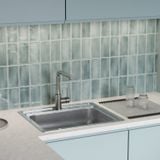  Chậu rửa chén bát stainless steel 1 hố ASH56 