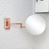  Gương trang điểm treo tường Ø23cm Epure Copper 