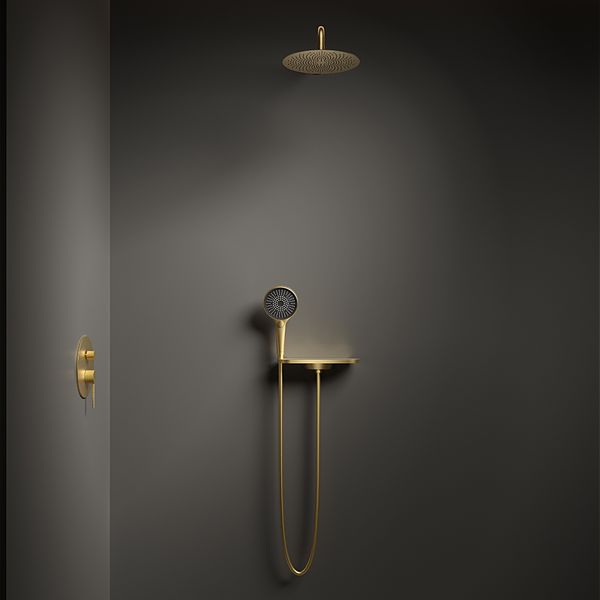  Sen âm tường nóng lạnh, bát sen Ø250mm The Ring - AU62096 