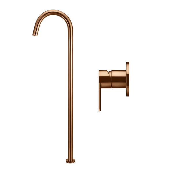  Vòi bồn tắm gắn sàn cao 904mm bằng đồng MBronze - B06W03PDBZ 