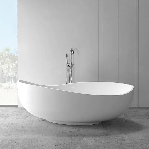  Bồn tắm bằng solid surface - B098-MW 