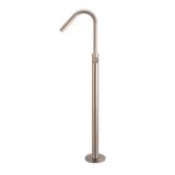  Vòi bồn tắm xoay 360 độ gắn sàn có sen cầm tay bằng đồng MChampagne - B09CH 