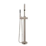  Vòi bồn tắm xoay 360 độ gắn sàn có sen cầm tay bằng đồng MChampagne - B09PNCH 