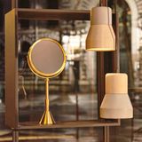  Gương trang điểm để bàn Ø19cm Elegance Gold 