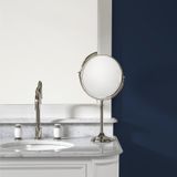 Gương trang điểm để bàn Ø24cm Patrimoine Nickel 