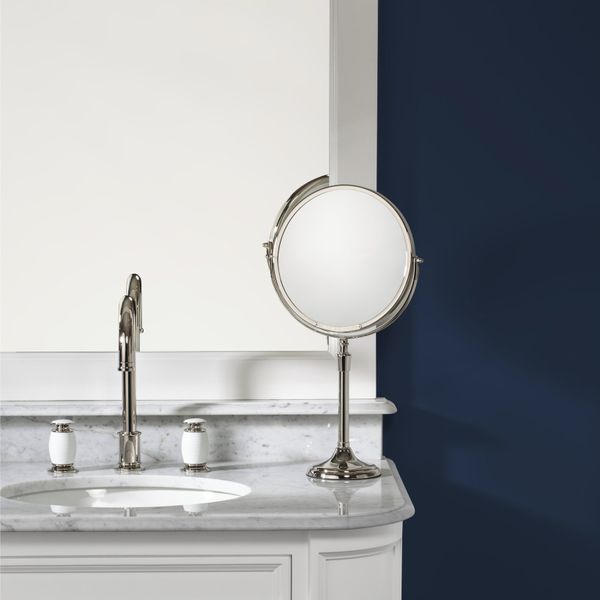  Gương trang điểm để bàn Ø24cm Patrimoine Nickel 