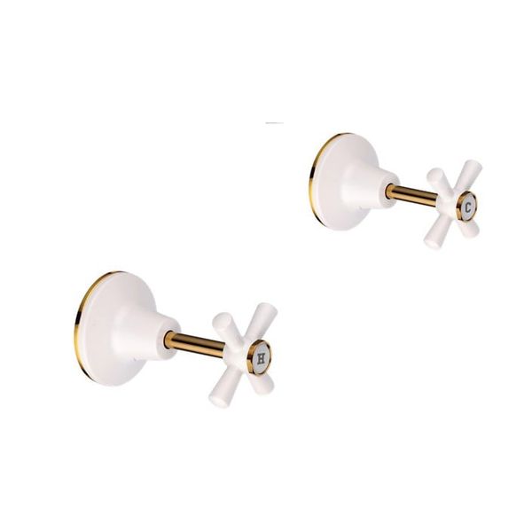  Vòi sen gắn tường bằng đồng tối giản cổ điển - B5003034 