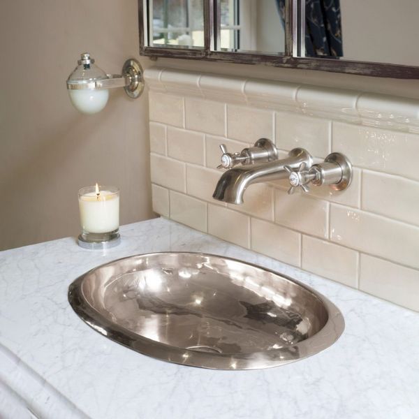  Chậu Lavabo Dương Vành Bằng Đồng Corona 500 Tin Tin 