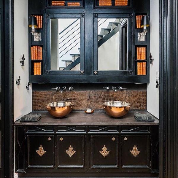  Chậu Lavabo Bằng Đồng Gyrus Copper Nickel 