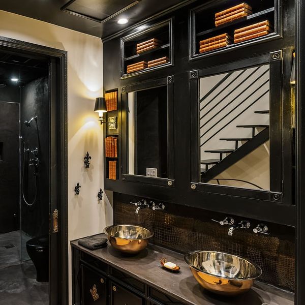  Chậu Lavabo Bằng Đồng Gyrus Copper Nickel 