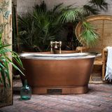  Bồn Tắm Bằng Đồng Bateau Silver Nickel / Antique Copper 