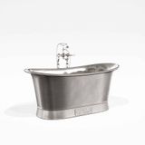  Bồn Tắm Bằng Đồng Bateau Silver Nickel / Brushed Nickel 