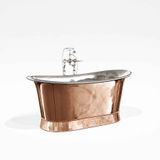  Bồn Tắm Bằng Đồng Bateau Silver Nickel / Polished Copper 