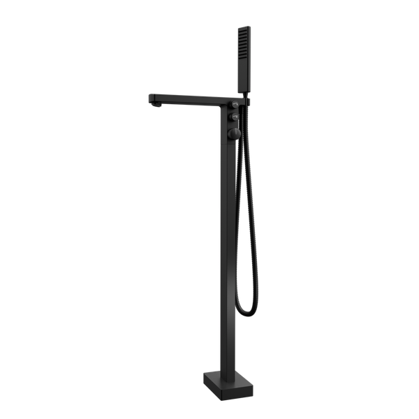  Vòi bồn tắm gắn sàn có sen cầm tay bằng đồng XELU 