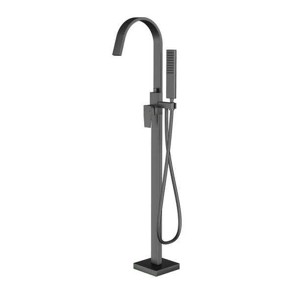  Vòi bồn tắm gắn sàn có sen cầm tay bằng đồng XELU 