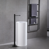  Vòi chậu lavabo chân dài gắn sàn bằng đồng XELU 