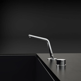  Vòi chậu lavabo 2 lỗ cao 185mm bằng đồng XELU 