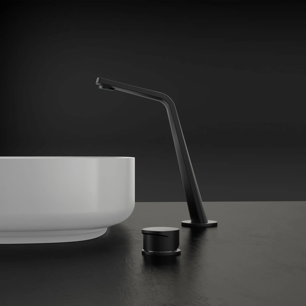  Vòi chậu lavabo 2 lỗ cao 290mm bằng đồng XELU 