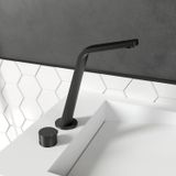  Vòi chậu lavabo 2 lỗ cao 290mm bằng đồng XELU 