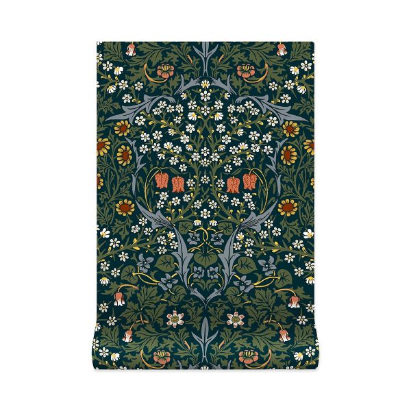  Giấy dán tường Blackthorn Billiard Green 