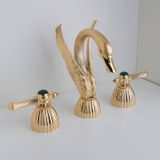  Vòi chậu lavabo 3 lỗ cổ điển bằng đồng Bolshoi 