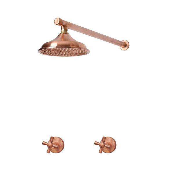  Sen vòi ngoài trời gắn tường bằng đồng (copper) - Broree 