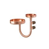 Đĩa đựng xà bông tắm ngoài trời gắn tường bằng đồng (copper) - Brosoap 