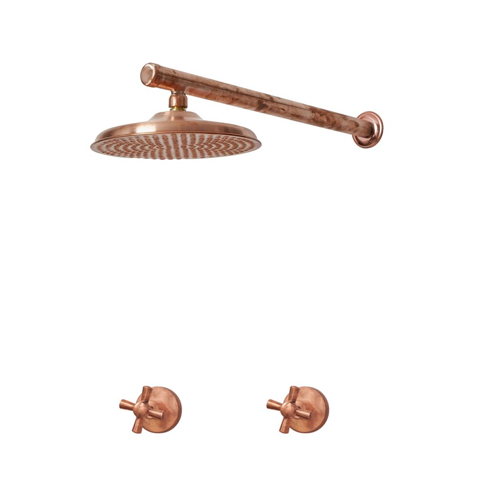  Sen vòi ngoài trời gắn tường bằng đồng (copper) - Brosor 