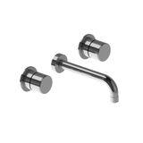  Vòi chậu lavabo gắn tường bằng đồng Bamboo - 3861 