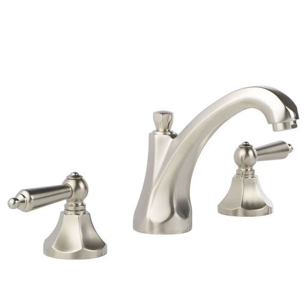  Vòi chậu rửa mặt cổ điển Charléty Metal matt nickel bằng đồng 