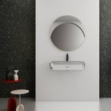  Chậu lavabo treo tường trong suốt - G201T 