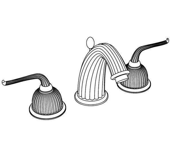  Vòi chậu rửa mặt cổ điển Coupole bằng đồng - 1301 