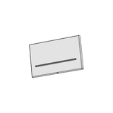  Vòi nước thác đổ gắn tường bằng đồng Geda Wellness - CAS10G 