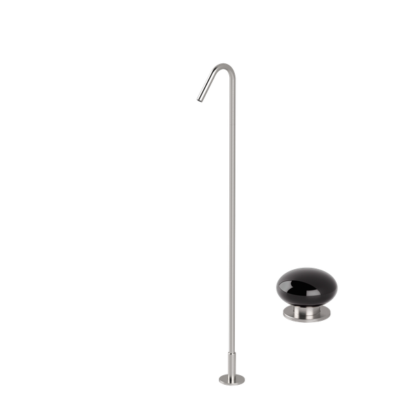  Vòi chậu lavabo chân dài gắn sàn bằng stainless steel Mirò - CHP1 