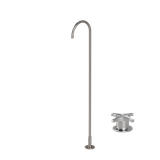  Vòi chậu lavabo chân dài gắn sàn bằng stainless steel Dixi - CHP50 